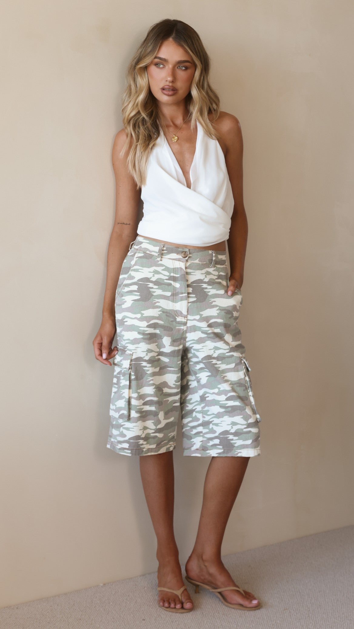 Parker Cargo Short - Light Camo