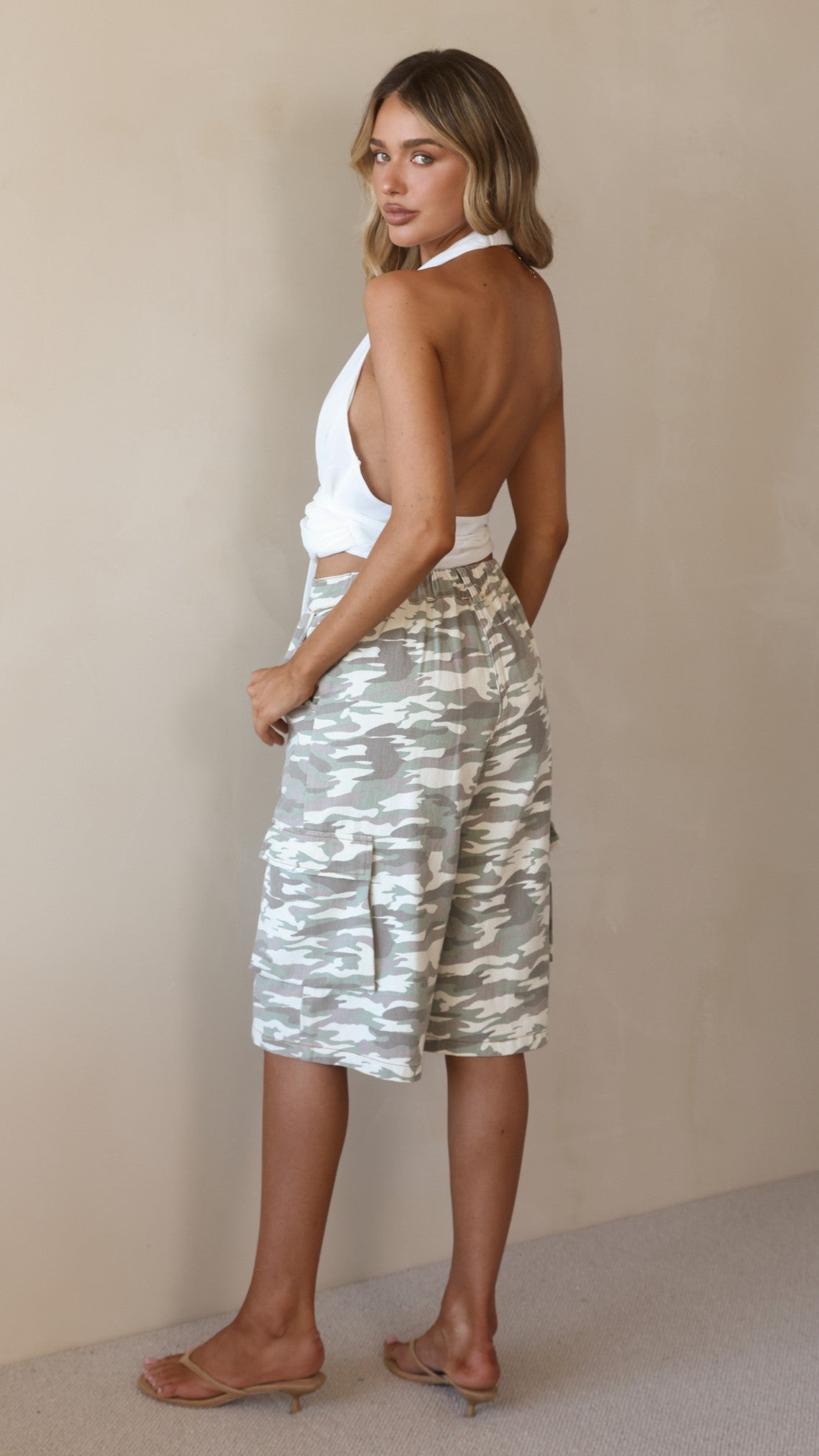 Parker Cargo Short - Light Camo