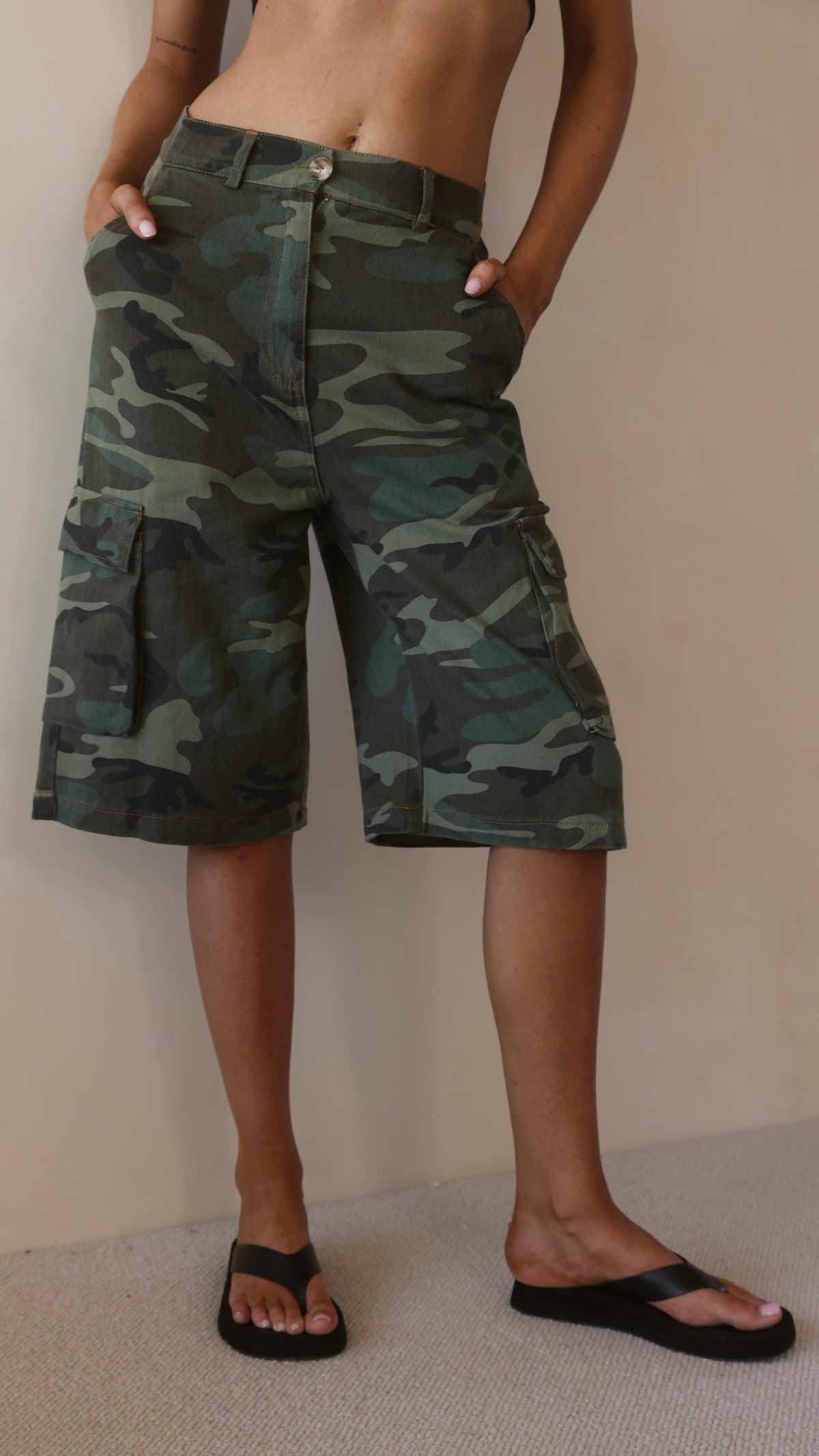 Parker Cargo Short - Dark Camo