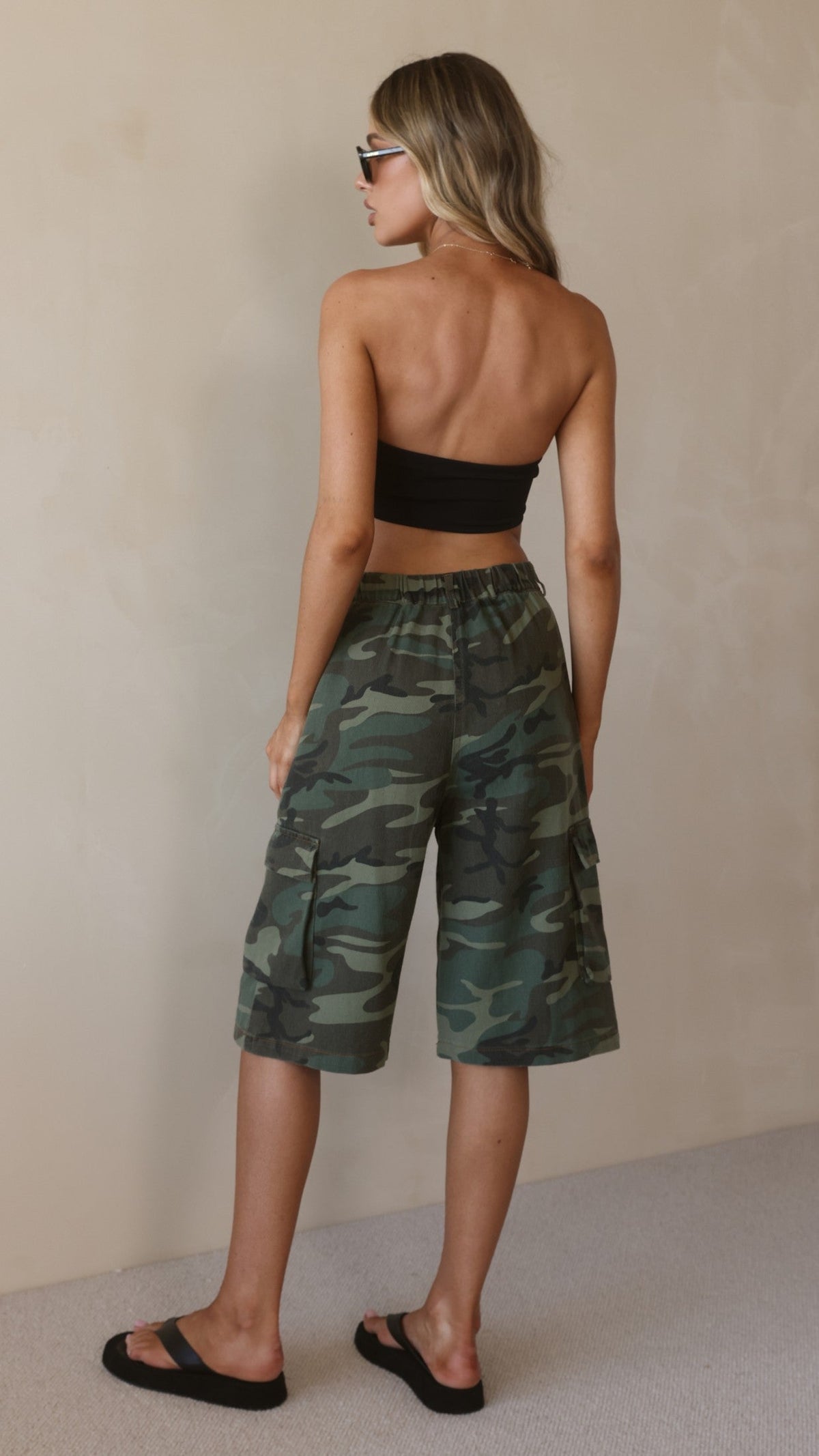 Parker Cargo Short - Dark Camo