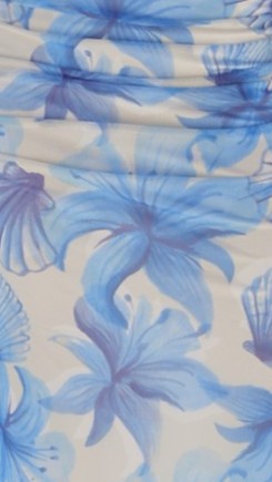 Cora Maxi Skirt - Ocean Bloom
