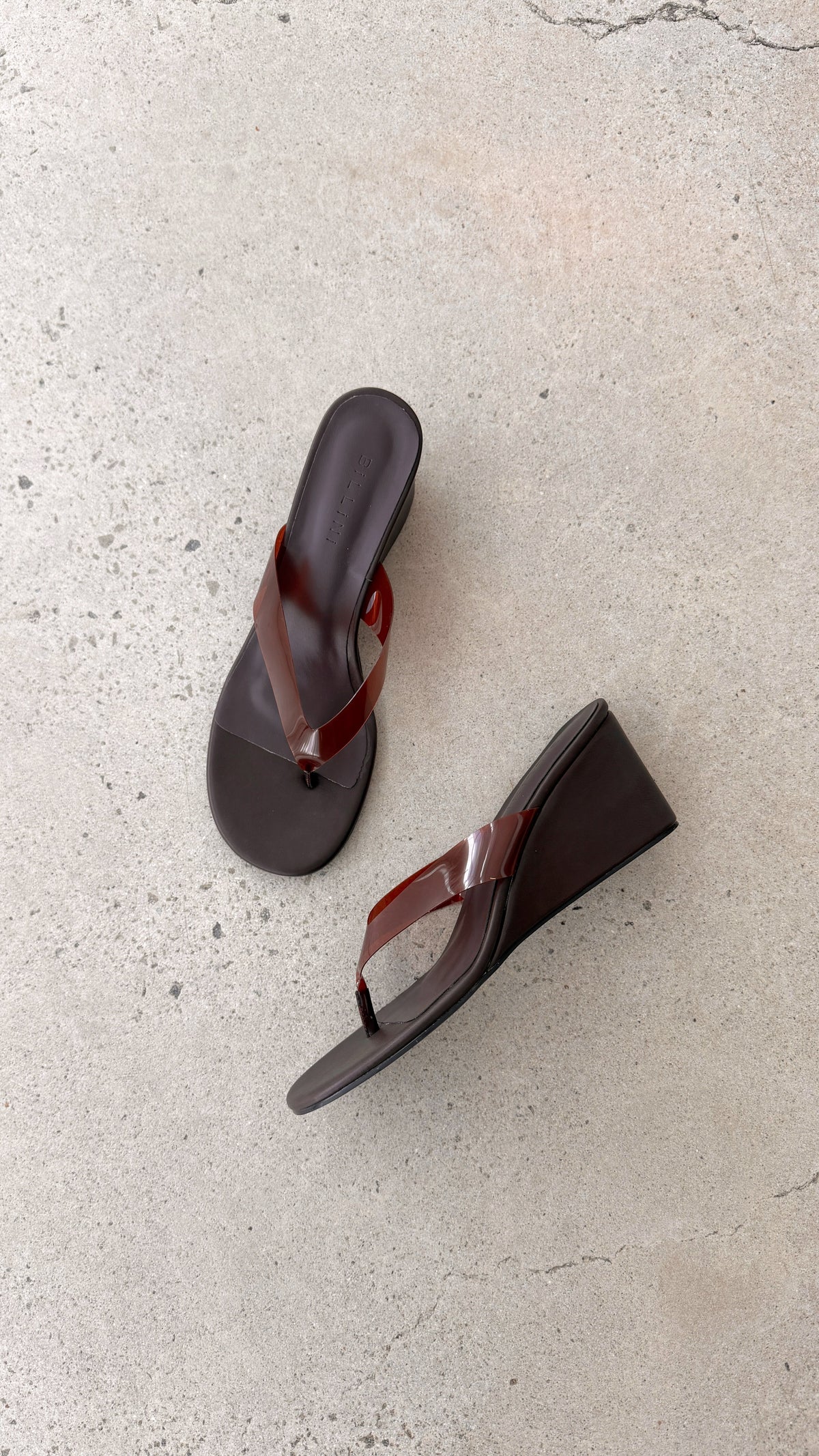Tiggy Wedge  - Clear/Choc