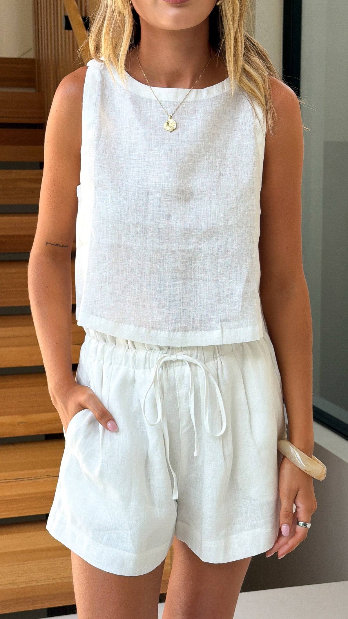 Helena Top - White